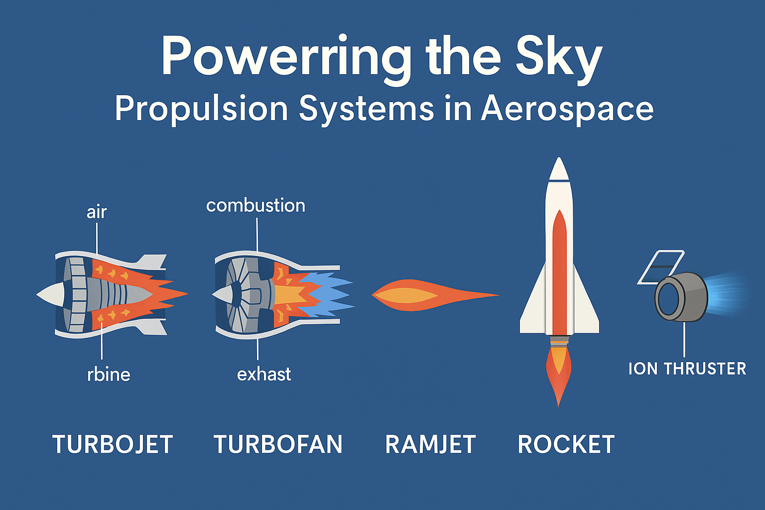Powering the Sky : Propulsion Systems in Aerospace